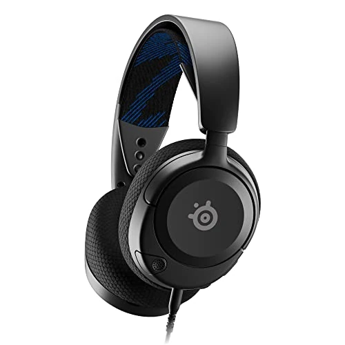 Limitiertes Angebot: SteelSeries Arctis Nova 1P - Multi-System Gaming-Headset – Hi-Fi-Treiber – 360° Surround-Sound – Memory Foam-Ohrpolster – Mikrofon mit Geräuschunterdrückung – PS5, PS4, PC, Xbox - Schwarz von 69.99 EUR auf 38.39 EUR (Spare 45%)