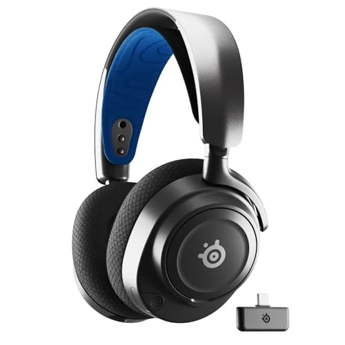 Limitiertes Angebot: SteelSeries Arctis Nova 7P Wireless Multi-Plattform Gaming-Headset– PS5,PC – Magnetische Neodym-Treiber– 2,4 GHz + Mischbarer Bluetooth-Sound – 38 Std. Akkulaufzeit– ClearCast Gen 2 KI-Mik von 199.99 EUR auf 129.99 EUR (Spare 35%)