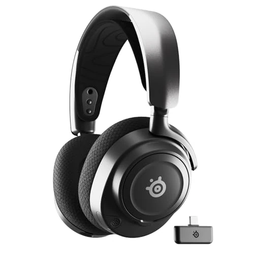 Begrenztes Angebot: SteelSeries Arctis Nova 7 Wireless Multi-Plattform Gaming-Headset– PC, PS5, VR – Magnetische Neodym-Treiber– 2,4 GHz+ Bluetooth-Sound– 38 Std. Akkulaufzeit via USB-C– ClearCast Gen 2 KI-Mik von 201.46 EUR auf 136.99 EUR (Rabatt 32%)