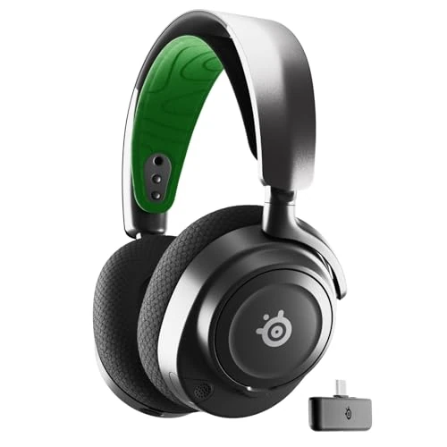 Tijdelijke aanbieding: SteelSeries Arctis Nova 7X Wireless multiplatform gamingheadset- Neodymium magneet drivers- 2,4-GHz + combineerbare bluetooth- 38 uur USB-C-accu- ClearCast Gen2 AI-microfoon- PS5, PC,Switch 2,mobiel van 209.99 € naar 199.99 € (5% ko
