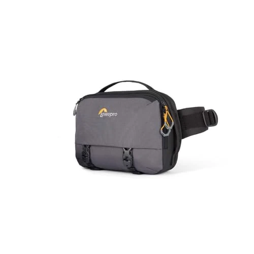 Lowepro Trekker Lite SLX 120, Compacte Camerarugzak Met Tabletvak, Tas Voor Spiegelloze Full Frame Camera's, Statiefbevestiging, Flessenhouder, Grijs