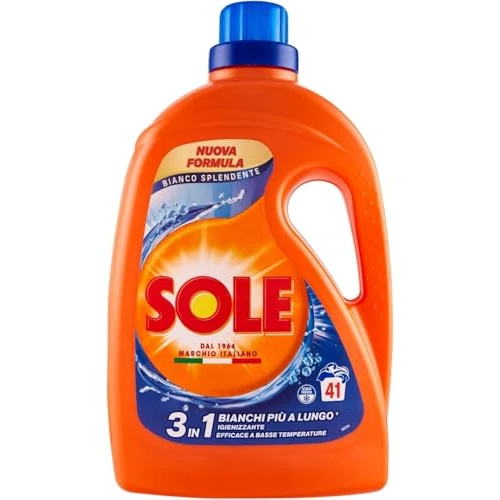 Sole Wasmiddel voor wasmachine, glanzend, 41 wasbeurten, 1,845 l