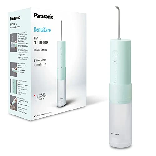 Limited-time offer: Panasonic EW-DJ4B-G Travel Oral Irrigator, Rechargeable with Ultrasonic Technology, 150 ml Water Tank, Fast Charging in 1 Hour from 82.00 GBP to 82.00 GBP (save 0%)