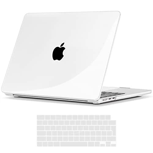 Offerta a tempo: TECOOL Cover compatibile con MacBook Air M4 M3 M2 13,6 Pollici 2022 2024 2025 (A3240 A3113 A2681) — 21% da 11,99 € a 9,42 €