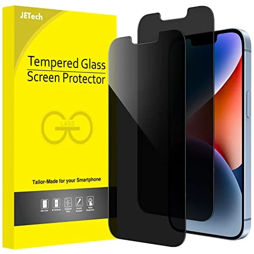 Offerta a tempo: JETech Privacy Pellicola Protettiva per iPhone 17e (2026) / iPhone 16e / iPhone 14, Antispy in Vetro Temperato Film, Display da 6,1 Pollici, Pacco da 2 - 0.00% da 12.99 € a 12.99 €
