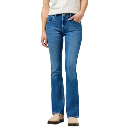 Limited-time offer: Wrangler Women's Bootcut Jeans, Black (Raven), 32W / 32L from 85.00 GBP to 40.80 GBP (save 52%)