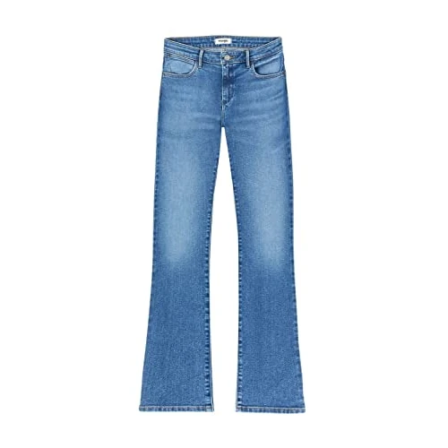 Offerta a tempo: Wrangler Bootcut, Jeans Donna, Raven, 32W / 34L - 31% da 89.95 € a 62.09 €