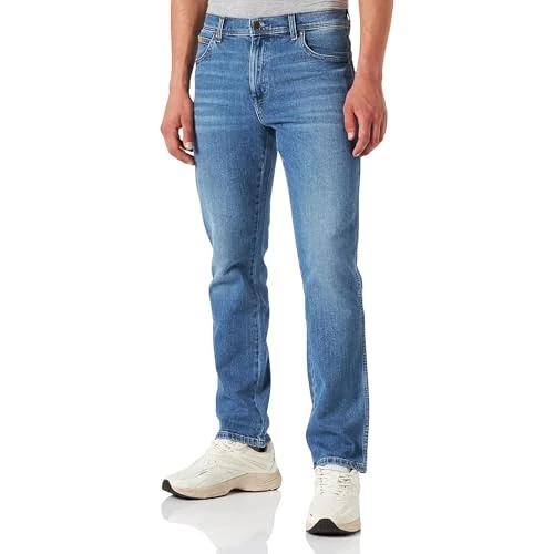 Oferta limitada: Wrangler Texas Pantalones para Hombre, New Favorite, 31W / 30L de 99.95 € a 44.98 € (ahorro 55.0%)