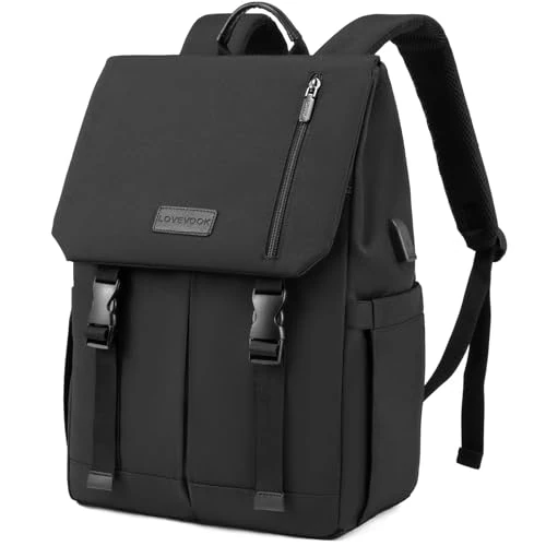 Oferta limitada: LOVEVOOK Mochila Mujer Hombre Bolso Ordenador Portatil 15.6 Pulgadas Mochila Escolar Adolescente con USB Mochilas Antirrobo Casual Laptop Backpack Impermeable para la Universidad Viaje de 34.99 € a 29.74 € (ahorro 15%)