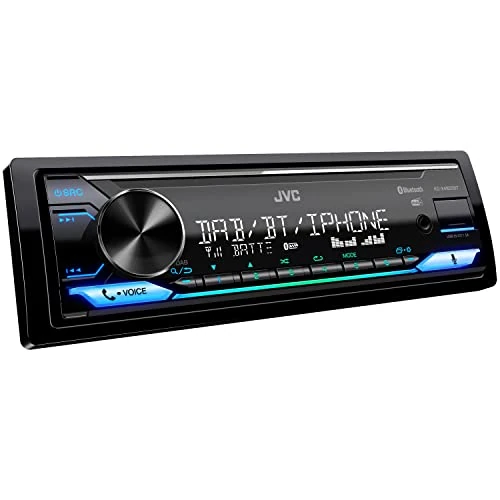 Zeitlich begrenztes Angebot: JVC KD-X482DBT USB-Autoradio mit DAB+ & Bluetooth Freisprecheinrichtung (USB, AUX-In, 3 x Pre-Out 2, 5V, Amazon Alexa, Soundprozessor, 4x50 W, VAR. Beleuchtung), Schwarz von 119.02 € auf 112.35 € (6% Rabatt)