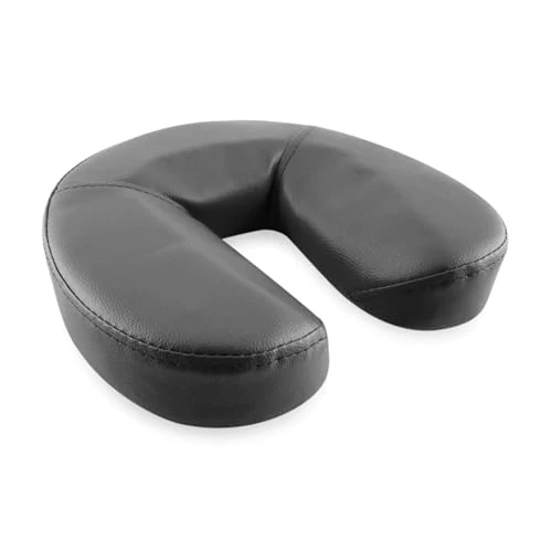 Offre limitée : QUIRUMED Coussin Facial, en Forme de Fer à Cheval, 29 x 7 cm, Noir, Rembourrage en Mousse, pour Le Yoga, pour Le Fitness, pour Le Massage de 16.74 EUR à 16.74 EUR (remise 0%)