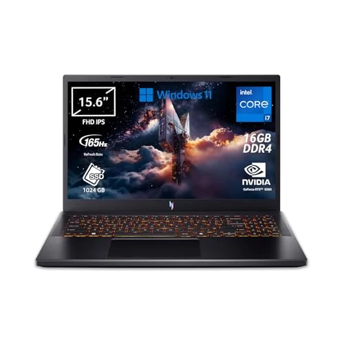 Limitiertes Angebot: acer Nitro V 15 ANV15 – 52 – 73 F2 Notebook Gaming, Nvidia GeForce RTX 5060 8 GB GDDR7, Prozessor Intel Core i7-13620H, RAM 16 GB DDR4, 1024 GB SSD, Display 15,6 Zoll FHD IPS 165 Hz LED LCD, Windows von 1559.51 EUR auf 1559.51 EUR (Spare 0%)