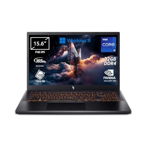 Limitiertes Angebot: acer Nitro V 15 ANV15 – 52 – 98W0 Notebook Gaming, Nvidia GeForce RTX 5060 8 GB GDDR7, Prozessor Intel Core i9 – 13900H, RAM 32 GB DDR4, 1024 GB SSD, Display 15,6 Zoll FHD IPS 165 Hz LED LCD, Windows von 1645.49 EUR auf 1645.49 EUR (Spare 0%)