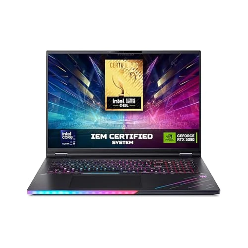 Offerta a tempo: Acer Predator Helios 18 AI PH18-73-950M Notebook Gaming - 5% da 5499.00 € a 5199.00 €