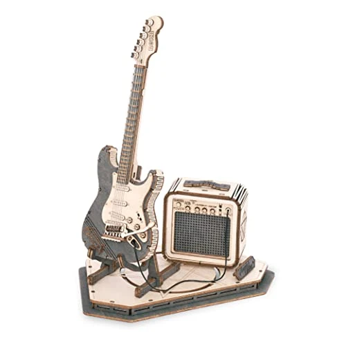 Oferta limitada: ROKR Puzzle 3D Madera Antiguo Maquetas para Montar para Construir Adultos Niñas Instrumento Musical Guitarra (Guitar) de 15.99 EUR a 12.79 EUR (ahorro 20%)