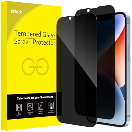 Oferta limitowana: JETech Prywatność Pełny Pokrycie Ochraniacz Ekranu dla iPhone 14 Plus 6,7 Cala, Screen Protector Antyszpieg Szkło Hartowane Film Folia, Przyjazny dla Przypadku, 2 Sztuki z 40.98 zł na 40.98 zł (oszczędź 0.00%)