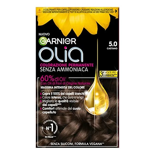 Garnier Olia hair dye, without ammonia, brown 50