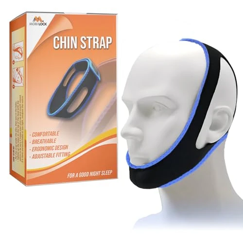 Offerta a tempo: Fascia Mento Antirussamento Uomo e Donna - Regolabile e Traspirante - 50% da 17.99 € a 8.99 €