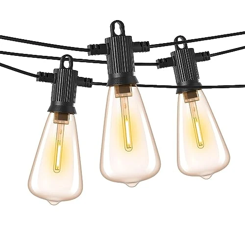 Beperkte aanbieding: ZOTOYI 45 Meter Lichtketting Voor Buiten, ST38 Retro Lichtketting Gloeilamp Buiten met 73 led-gloeilampen + 3 Reservelampen, IP65 Waterdicht ideaal Voor binnen en buiten, terras, feest, tuin, balkon van 89.00 EUR naar 89.00 EUR (besparing 0%)