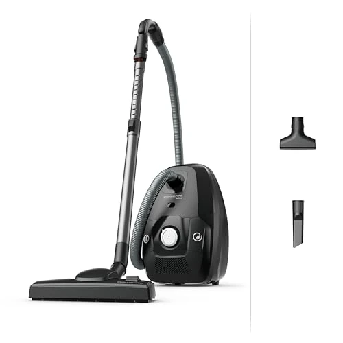 Tijdelijke aanbieding: Rowenta RO6136 Green Force Max Silence-stofzuiger, carkit, 900 W motor met laag verbruik, HEPA-klasse filtratie, stilte, 12 m actieradius, hygiënische zak wissel, compact ontwerp Zwart van 116.33 EUR naar 116.33 EUR (korting 0%)