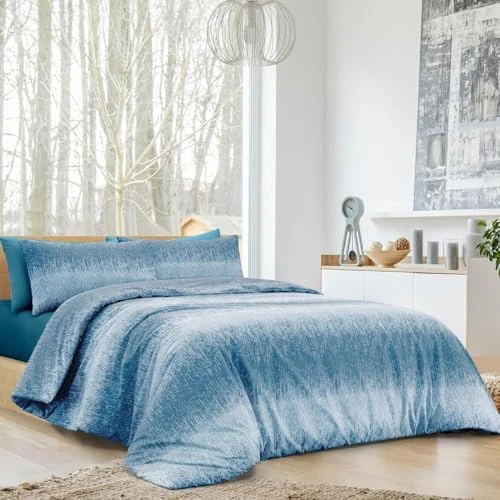 Offerta a tempo: Dorian Home Copripiumino Matrimoniale Cotone 250x210 con 2 Federe - 0.00% da 59.99 € a 59.99 €