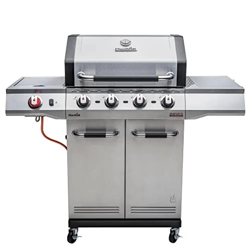 Char-Broil Advantage PRO S 4 Gasbarbecue met 4 branders, met TRU-Infrared Technology en Sear brander 900 °C, roestvrij staal
