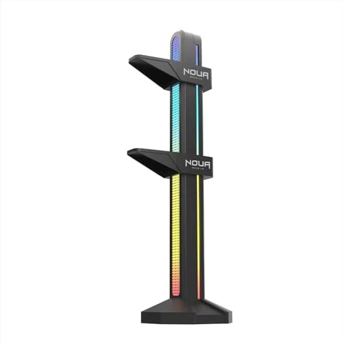 Offerta a tempo: Noua Alibi ARGB 5V 3Pin Supporto ABS per Scheda Grafica Regolabile, Illuminazione RGB Indirizzabile, Base Magnetica Installazione Facile, Holder Fino a 2 Schede Video - 67% da 29.90 € a 9.99 €