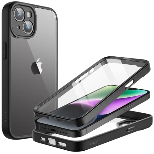 Limited-time offer: JETech Case for iPhone 14, 360° Protection, Black from 13.99 £ to 13.99 £ (save 0.00%)
