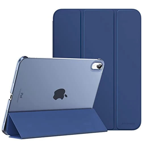 Offre limitée : MoKo Coque pour iPad (A16) 11ème Génération 11 Pouces en 2025, iPad 10ème Génération 10,9'' en 2022, Étui Mince en PC Translucide pour iPad 11ème Gén, avec Touch ID, Réveil/Sommeil Auto, Marine Bleu de 12.92 EUR à 8.53 EUR (remise 34%)