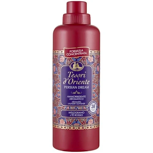 Tesori d'Oriente Persian Dream Aromatic Laundry Softener, Formula Concentrata, Melograno e Tè Rosso, 760ml, 38 Washes