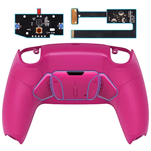 Oferta ograniczona: eXtremeRate Programowalny RISE4 Remap Kit dla ps5 BDM 010/020 Controller,Gumowany Grip Cover&4 Powrót Przyciski Back Buttons dla ps5 Controller(Bez Controller)-Nova Różowy z 211.99 EUR na 211.99 EUR (znizka 0%)
