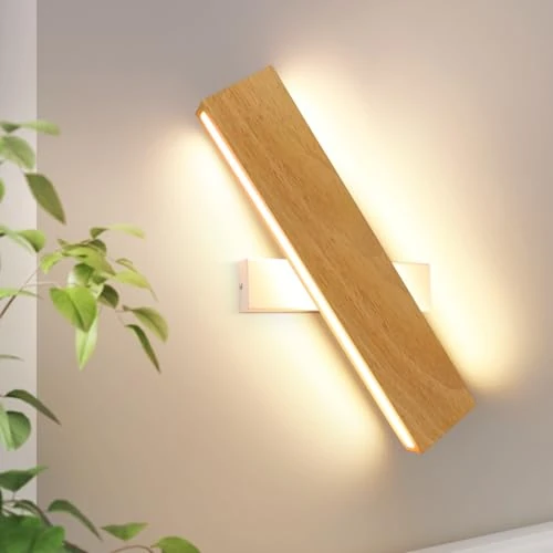 Oferta limitada: ZMH LED Luz Interior 32CM Madera Moderna Pasillo Arriba Abajo Diseño de 39.99 € a 39.99 € (ahorro 0.00%)
