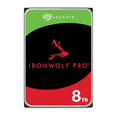Offerta a tempo: Seagate IronWolf Pro 8TB, Enterprise interna HDD NAS, per RAID NAS, CMR, 3,5-inch, SATA, 6Gb/s, 7200 RPM, 256 MB cache, FFP, Data Rescue Service (ST8000NTZ01) - 0.00% da 379.00 € a 379.00 €