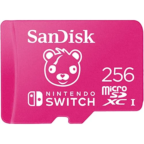 Offerta a tempo: SanDisk 256GB Fortnite microSDXC Scheda per Nintendo Switch, Scheda di memoria con Licenza Nintendo, fino a 100 MB/s UHS-I Class 10 U3 - 20% da 86.99 € a 69.90 €