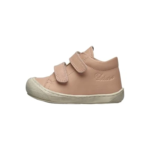 Naturino Cocoon VL-Chaussures Premiers Pas en Cuir, Rose Antique 28