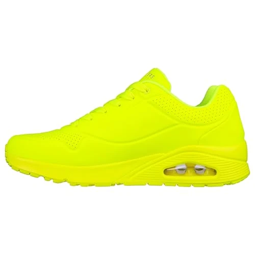 Oferta limitada: Skechers Uno Stand On Air, Zapatillas Hombre, Lime Durabuck Trim, 42 EU de 79.90 € a 79.90 € (ahorro 0.00%)