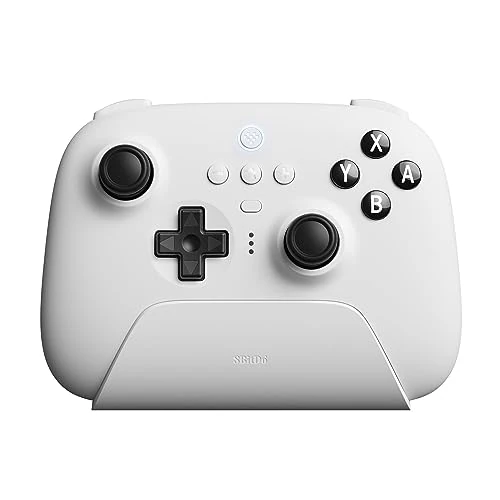 Limited-time offer: 8BitDo Ultimate Bluetooth & 2.4g Controller with Charging Dock for Switch and Windows - White from 61.99 £ to 51.24 £ (save 17%)