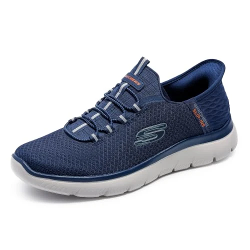 Limited-time offer: Skechers Men's Summits High Range Hands Free Slip-in Sneaker, Navy, 14 from $63.75 to $63.75 (save 0.00%)