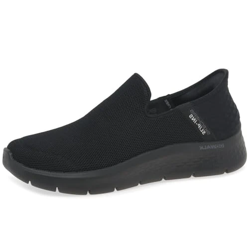 Offerta a tempo: Skechers Uomo Go Walk Flex No Hands Slip-In ALLENATRICE, Black Textile, 44 EU - 35% da 84.95 € a 54.96 €