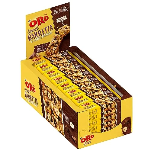 Offerta a tempo: Oro Vitasnella, Barretta ai Cereali Integrali con Cioccolato Fondente e Nocciole — 21% da 18,06 € a 14,31 €