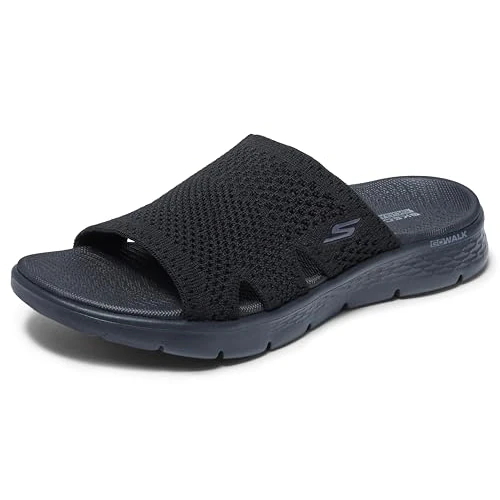 Offerta a tempo: Skechers On-The Go Walk Flex Sandal-Elation, Donna, Black Textile, 39 EU - 15% da 59.95 € a 50.99 €