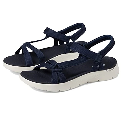 Offerta a tempo: Skechers On-The Go Walk Flex Sandal-Sublime, Donna, Navy Textile, 37 EU - 35% da 59.95 € a 38.90 €