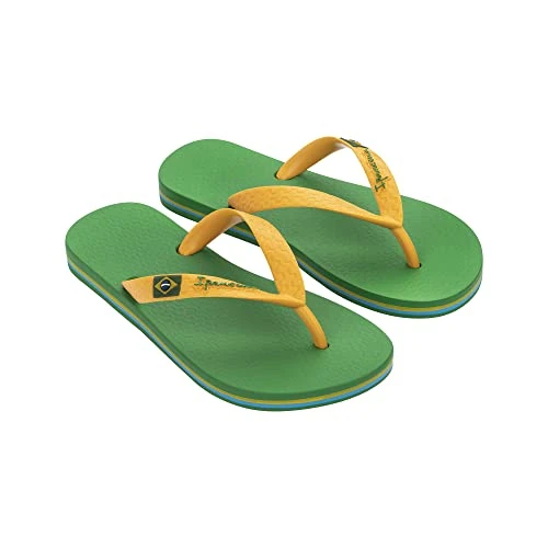 Ipanema CLAS Brasil II Kids, Color Verde y Amarillo, 27.5 EU