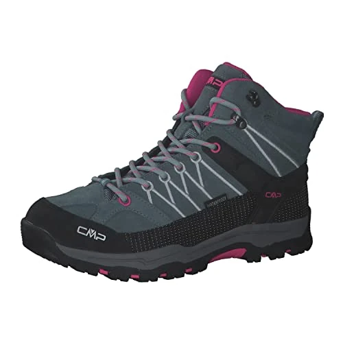 Oferta limitada: CMP Kids Rigel Mid Trekking Shoes Wp, Zapatos de trekking Unisex niños, Verde mineral Morado flúor, 37 EU de 50.24 € a 50.24 € (ahorro 0.00%)