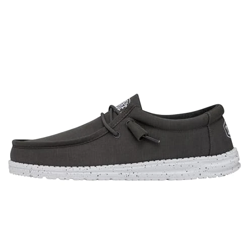 Offerta a tempo: Hey Dude Tela Wally Slub, Scarpe Moc Toe Uomo — 9% da 69,99 € a 63,67 €