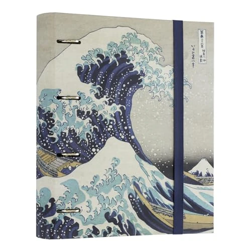 Offerta a tempo: Grupo Erik Raccoglitore ad Anelli A4 Hokusai | Raccoglitore a 4 Anelli - 15% da 11.95 € a 10.19 €