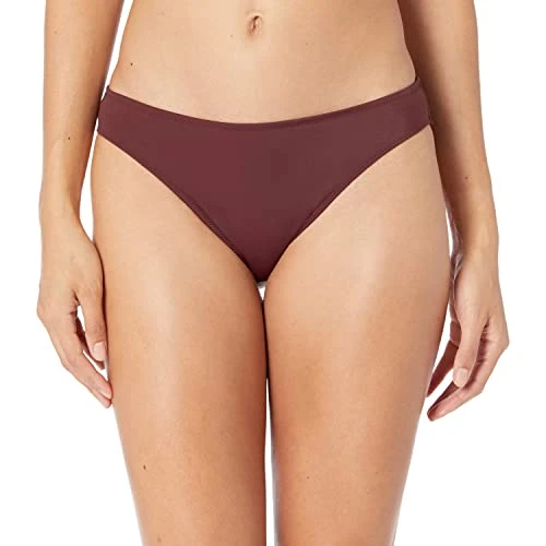 Offerta a tempo: Amazon Essentials Slip Bikini Classico a Vita Bassa, Copertura Completa Donna, Marrone Intenso, 52 - 0.00% da 13.73 € a 13.73 €