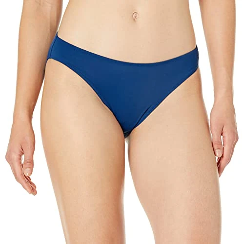 Zeitlich begrenztes Angebot: Amazon Essentials Damen Klassisches Bikini-Unterteil, Bademode, Tiefblau, 46 von 12.52 € auf 12.52 € (0.00% Rabatt)