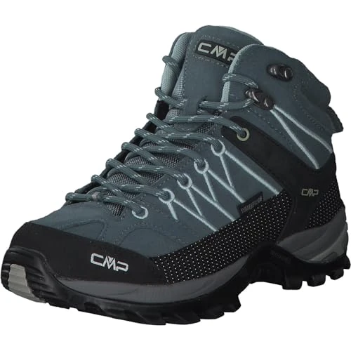 CMP Rigel Mid Wmn Trekking Shoes Wp, Scarpe da trekking Donna, Mineral Green, 41 EU