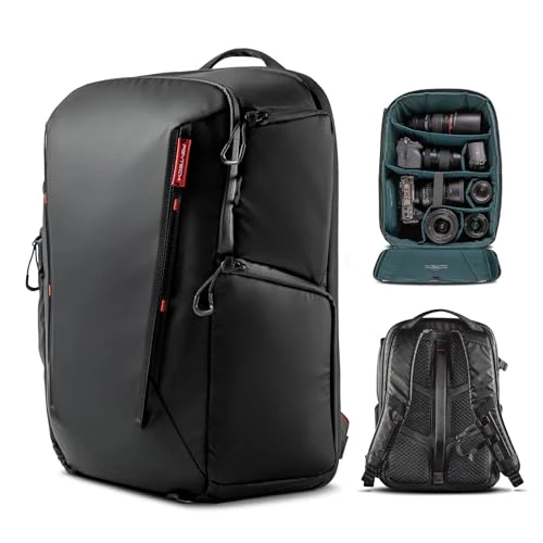 Offre limitée : PGYTECH OneMo Lite Sac à dos pour appareil photo 22L Sac Photo professionnel pour DJI Mavic Series Drone/DJI Mini 4 Pro/DJI Avata 2, DSLR/SLR Appareils photo sans miroir, Noir de 179.95 € à 179.95 € (0.00% de remise)